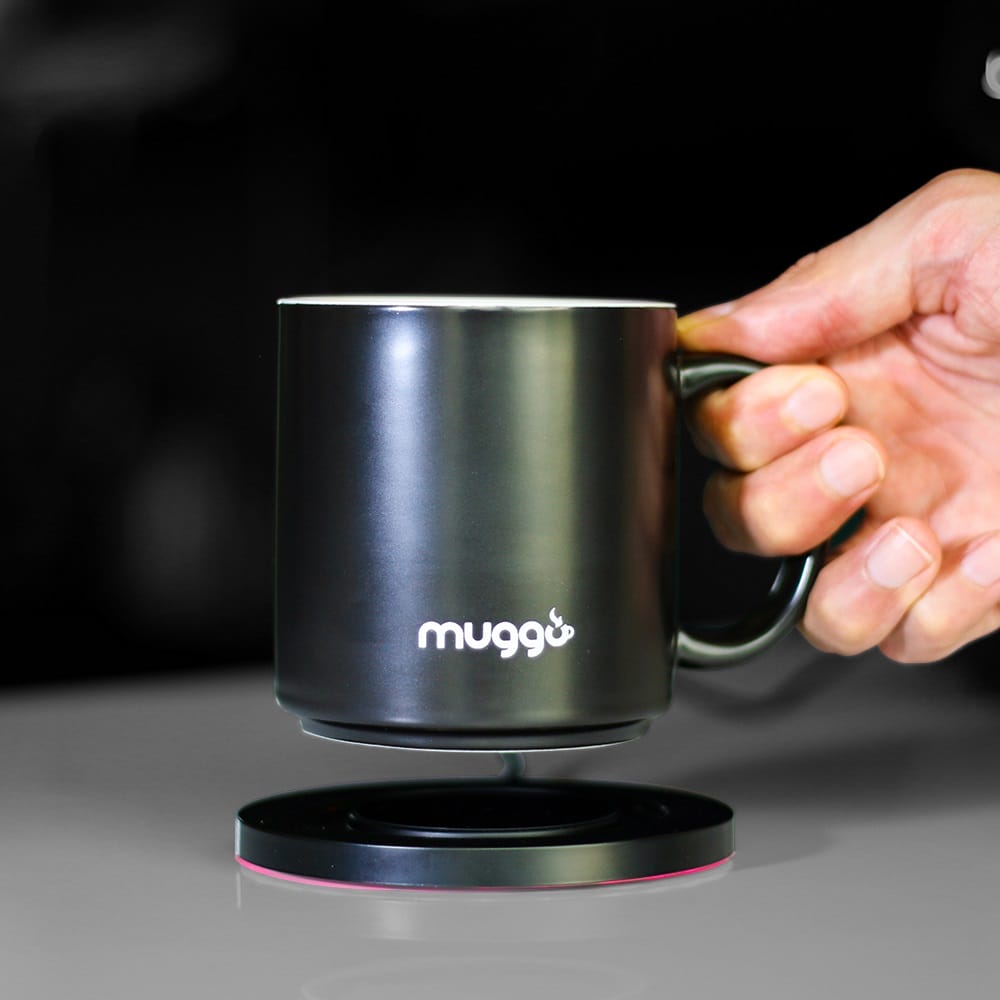 MUGGO QI // Self-Heated Mug + Wireless Charger Coaster - Muggo PERMANENT  STORE - Touch of Modern