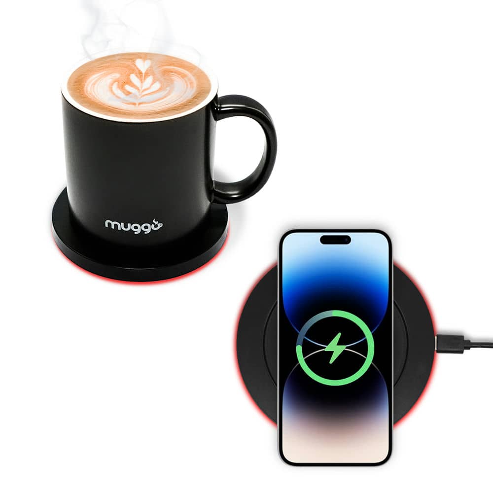 2in1 Design Wireless Charging Coffee Mug Warmer