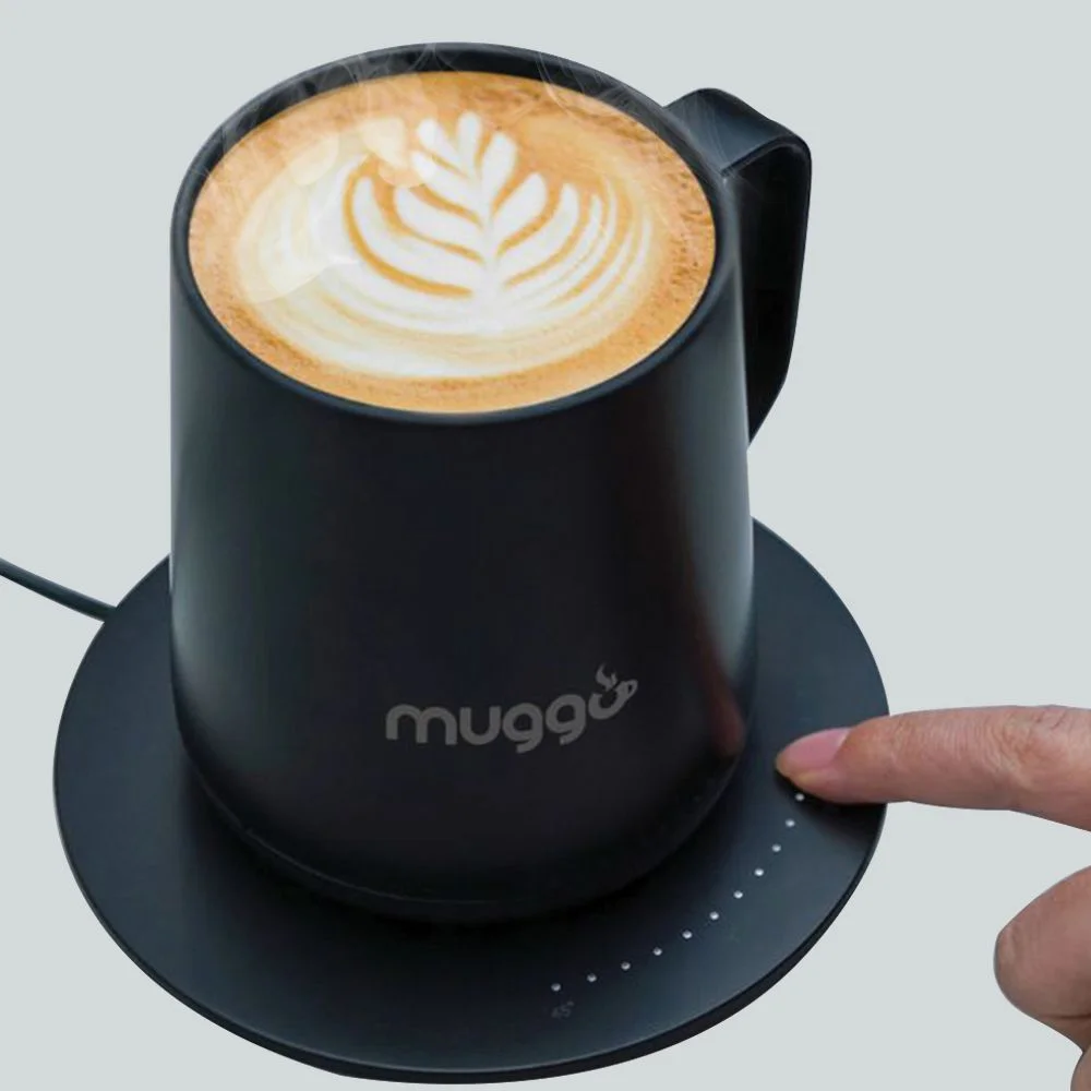 Muggo Cup, Tasse chauffante, Cup Warmer, Contrôle température, 45