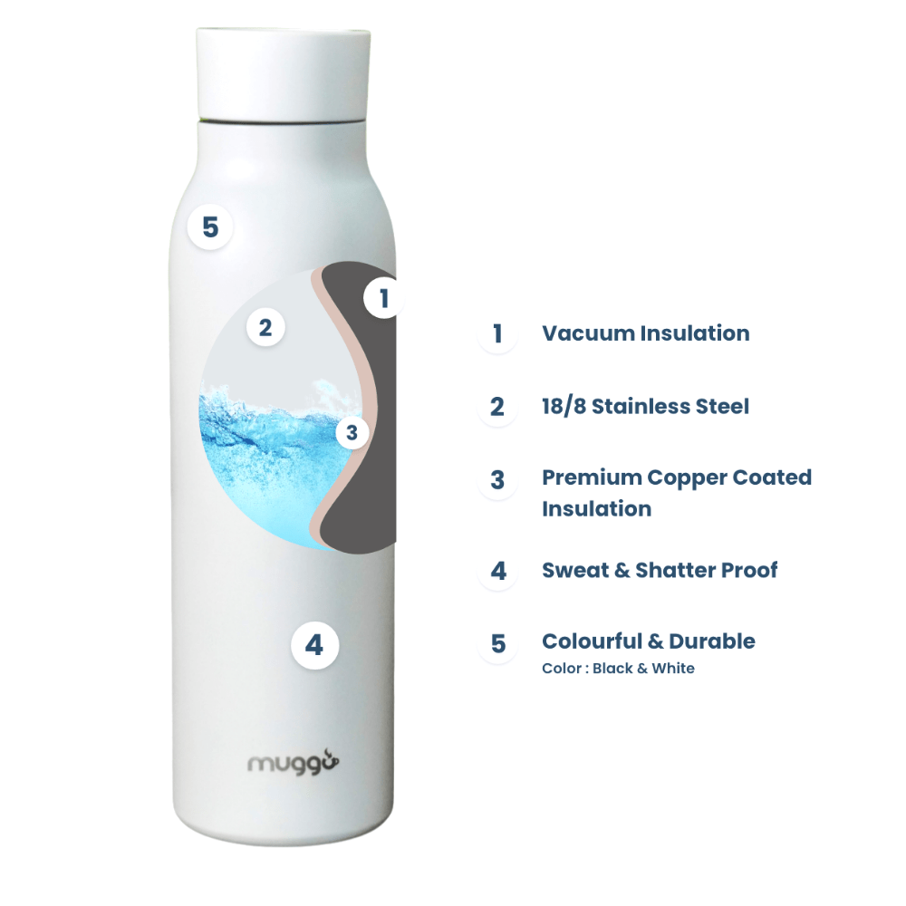 Muggo Temperature Water Bottle