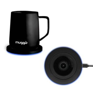 Muggo Cup, Tasse chauffante, Cup Warmer, Contrôle température, 45°C/62.5°C,  Chauffe Tasse USB Bureau/Maison, Batterie Longue durée, Mug Isotherme  café/thé, Nettoyage Facile, Tasse magnétique : : Cuisine et  maison