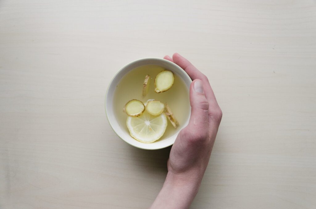 lemon ginger tea