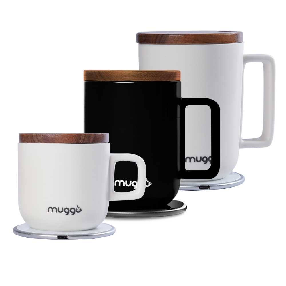 Muggo Temperature-Controlled Mug: Keep Drinks Hot Till The Last